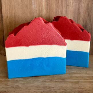 Apple & Mango (Red, White, & Blue) Bar Soap